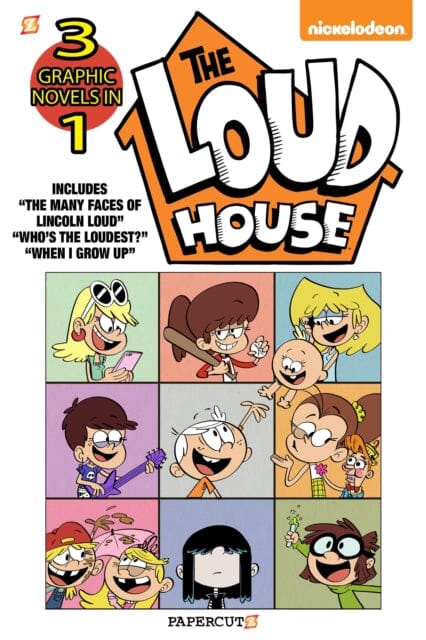 The Loud House 3-in-1 #4 by Loud House Creative Team Extended Range Papercutz