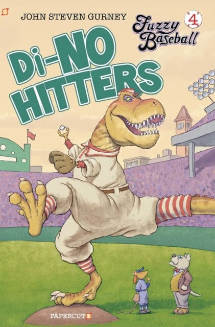 Fuzzy Baseball Vol. 4 : Di-no Hitter by John Steven Gurney Extended Range Papercutz