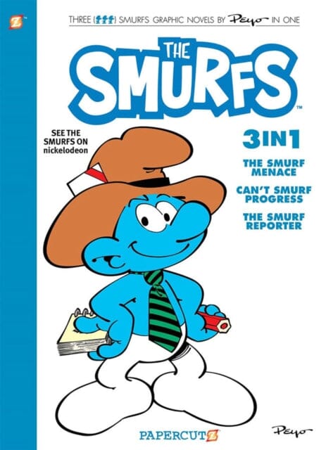 Smurfs 3 in 1 #8: Collecting by Peyo Extended Range Papercutz