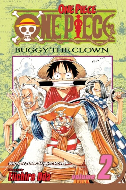 One Piece, Vol. 2 by Eiichiro Oda Extended Range Viz Media, Subs. of Shogakukan Inc