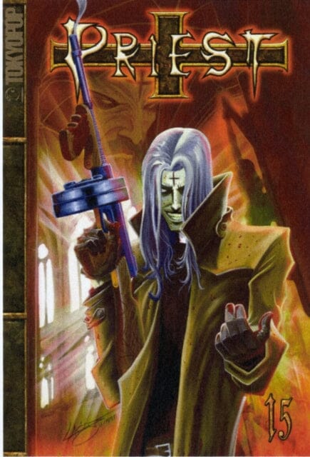 Priest manga volume 15 : Dirge For the Unwanted by Min-Woo Hyung Extended Range Tokyopop Press Inc