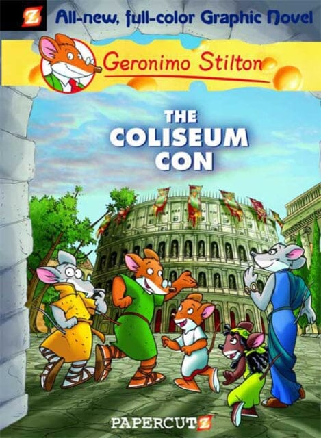 Geronimo Stilton 3: Coliseum Con, The by Geronimo Stilton Extended Range Papercutz