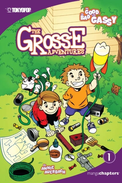 The Grosse Adventures manga chapter book volume 1 : The Good, The Bad, and The Gassy by Annie Auerbach Extended Range Tokyopop Press Inc