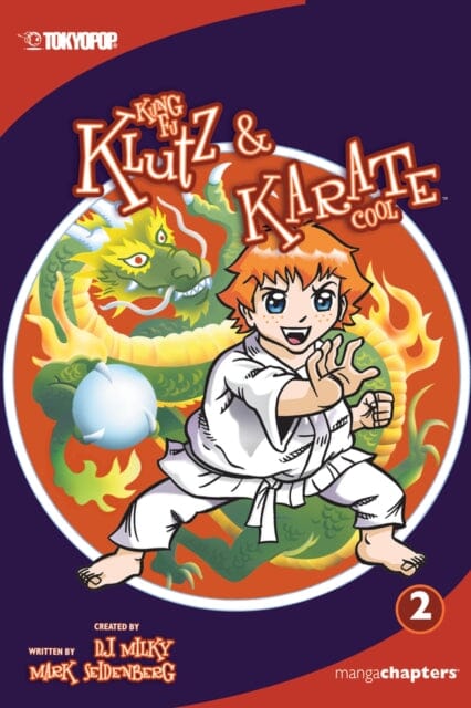Kung Fu Klutz and Karate Cool manga chapter book volume 2 by D.J. Milky Extended Range Tokyopop Press Inc