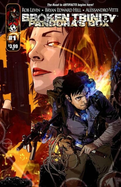 Broken Trinity Volume 2: Pandoras Box by Rob Levin Extended Range Image Comics