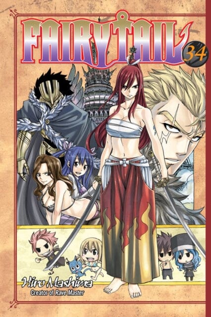Fairy Tail 34 by Hiro Mashima Extended Range Kodansha America, Inc