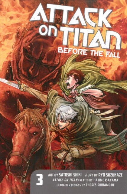 Attack On Titan: Before The Fall 3 by Hajime Isayama Extended Range Kodansha America, Inc