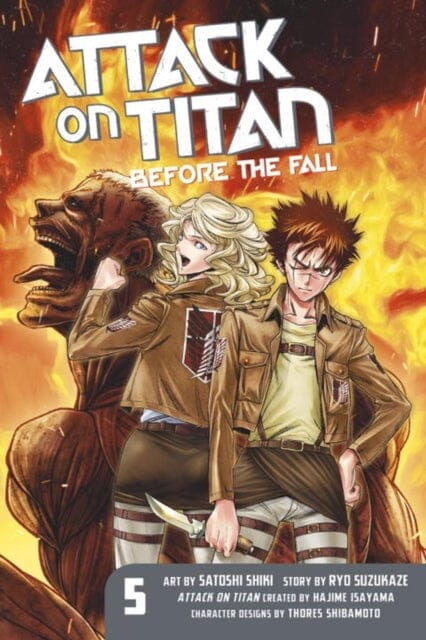 Attack On Titan: Before The Fall 5 by Hajime Isayama Extended Range Kodansha America, Inc