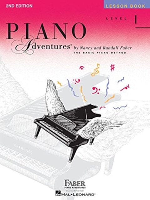 Piano adventures Lesson Book 1: 2nd Edition by Nancy Faber Extended Range Faber Piano Adventures