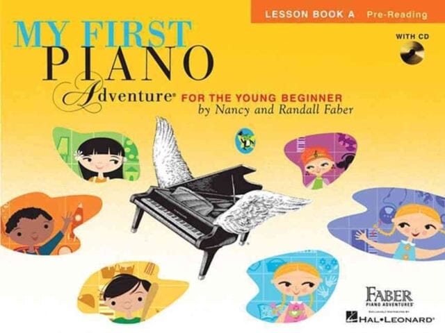 My First Piano Adventure Lesson Book a by Nancy Faber Extended Range Faber Piano Adventures