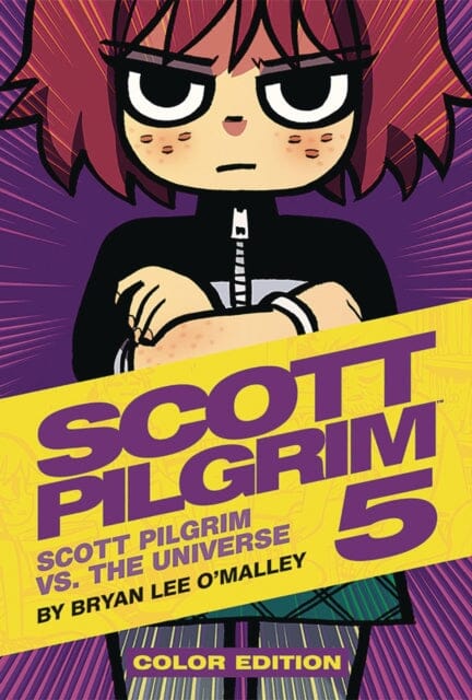 Scott Pilgrim Color Hardcover Volume 5: Scott Pilgrim Vs. The Universe by Bryan Lee O'Malley Extended Range Oni Press, U.S.