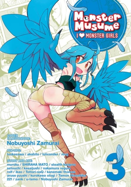 Monster Musume: I Heart Monster Girls Vol. 3 by Okayado Extended Range Seven Seas Entertainment, LLC