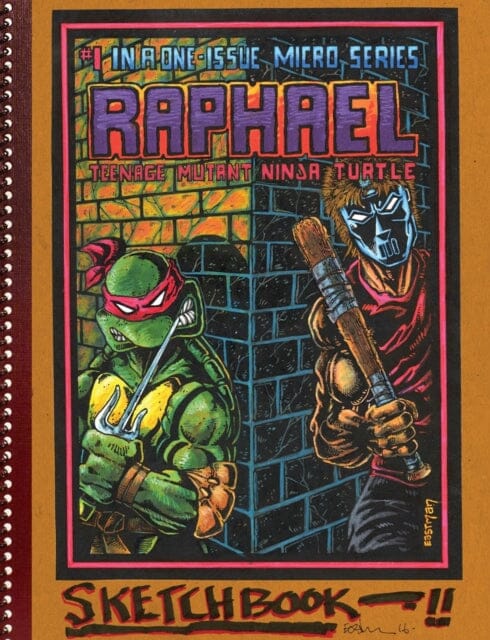 Teenage Mutant Ninja Turtles: The Kevin Eastman Notebook Series: Raphael by Kevin Eastman Extended Range Idea & Design Works
