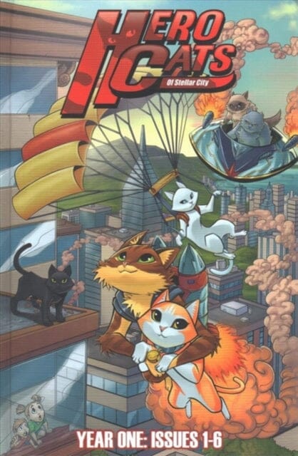Hero Cats of Stellar City: Year One Hardcover by Kyle Puttkammer Extended Range Action Lab Entertainment, Inc.