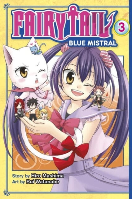 Fairy Tail Blue Mistral 3 by Hiro Mashima Extended Range Kodansha America, Inc