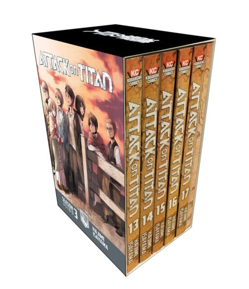 Attack On Titan Season 3 Part 1 Manga Box Set by Hajime Isayama Extended Range Kodansha America, Inc