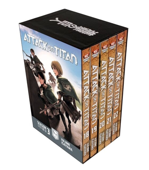 Attack On Titan Season 3 Part 2 Manga Box Set by Hajime Isayama Extended Range Kodansha America, Inc