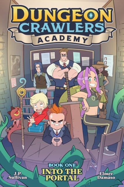 Dungeon Crawlers Academy Book 1: Into the Portal by J.P. Sullivan Extended Range Seven Seas Entertainment, LLC