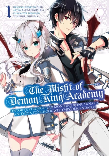 The Misfit Of Demon King Academy 1 : History's Strongest Demon King Reincarnates and Goes to School with His Descendants by SHU Extended Range Square Enix