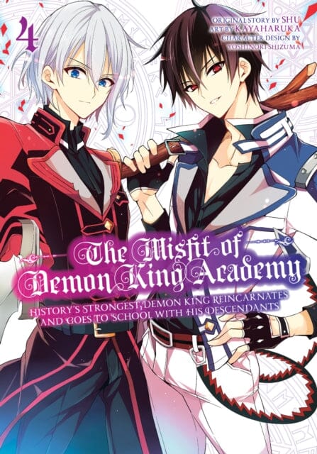 The Misfit Of Demon King Academy 4 : History's Strongest Demon King Reincarnates and Goes to School with His Descendants by SHU Extended Range Square Enix