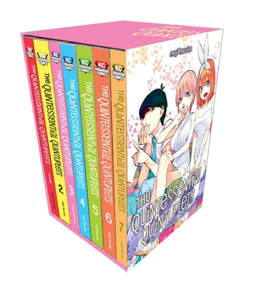 The Quintessential Quintuplets Part 1 Manga Box Set by Negi Haruba Extended Range Kodansha America, Inc