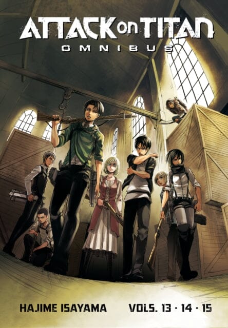 Attack on Titan Omnibus 5 (Vol. 13-15) by Hajime Isayama Extended Range Kodansha America, Inc