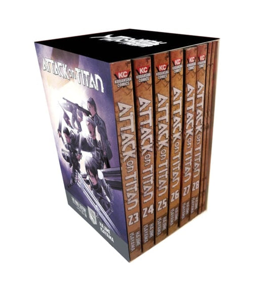 Attack on Titan The Final Season Part 1 Manga Box Set by Hajime Isayama Extended Range Kodansha America, Inc