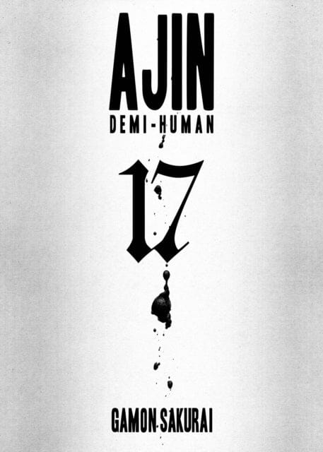 Ajin: Demi-human Vol. 17 by Gamon Sakurai Extended Range Vertical Inc.