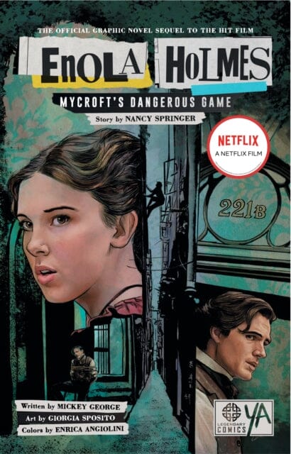 Enola Holmes: Mycroft's Dangerous Game by Mickey George Extended Range Legendary Comics
