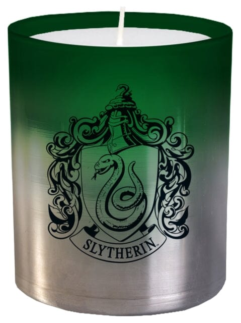 Harry Potter: Slytherin Large Glass Candle by Insight Editions Extended Range Insight Editions