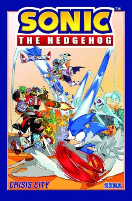 Sonic The Hedgehog, Volume 5: Crisis City by Ian Flynn Extended Range Idea & Design Works