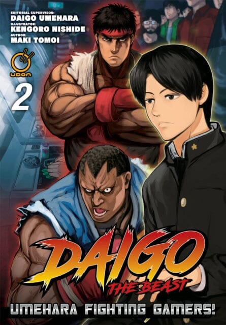 Daigo The Beast : Umehara Fighting Gamers! Volume 2 by Maki Tomoi Extended Range Udon Entertainment Corp