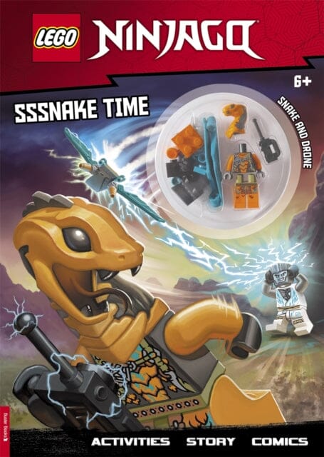 LEGO (R) NINJAGO (R): Sssnake Time Activity Book (with Snake Warrior Minifigure) Extended Range Michael O'Mara Books Ltd