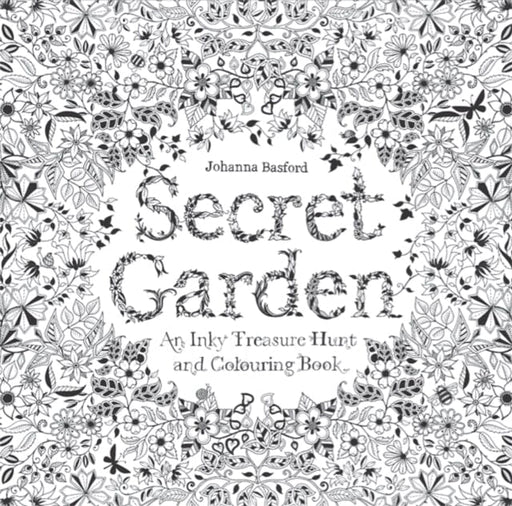 Secret Garden: An Inky Treasure Hunt and Colouring Book by Johanna Basford Extended Range Orion Publishing Co