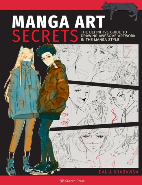 Manga Art Secrets : The Definitive Guide to Drawing Awesome Artwork in the Manga Style by Dalia Sharawna Extended Range Search Press Ltd