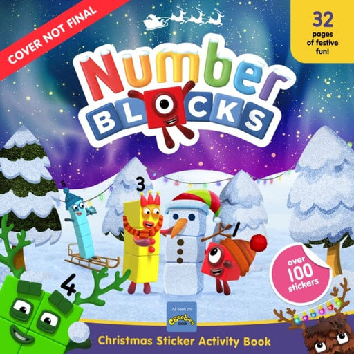 Numberblocks Christmas Sticker Activity Book Extended Range Sweet Cherry Publishing