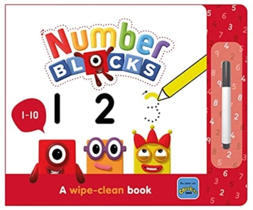 Numberblocks 1-10: A Wipe-Clean Book Extended Range Sweet Cherry Publishing