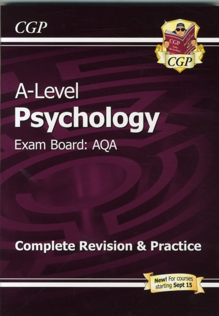 AS and A-Level Psychology: AQA Complete Revision & Practice with Online Edition Extended Range Coordination Group Publications Ltd (CGP)