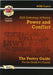New GCSE English AQA Poetry Guide - Power & Conflict Anthology inc. Online Edition, Audio & Quizzes Extended Range Coordination Group Publications Ltd (CGP)