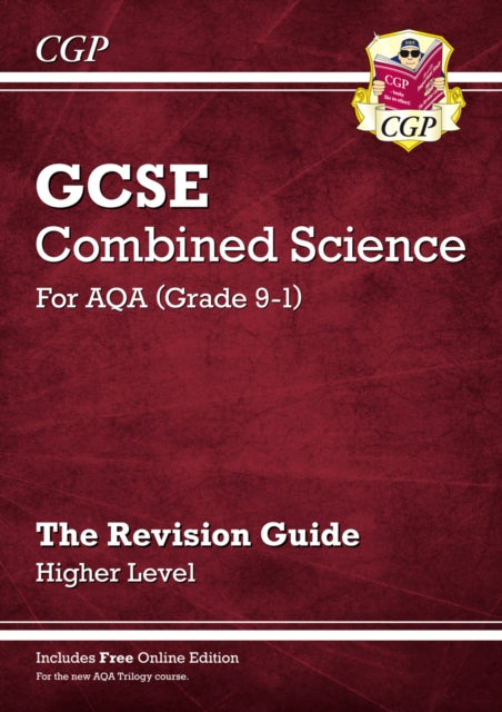 New GCSE Combined Science AQA Revision Guide - Higher includes Online Edition, Videos & Quizzes Extended Range Coordination Group Publications Ltd (CGP)