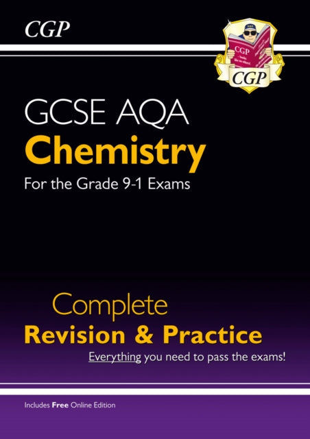 New GCSE Chemistry AQA Complete Revision & Practice includes Online Ed, Videos & Quizzes Extended Range Coordination Group Publications Ltd (CGP)