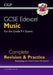 GCSE Music Edexcel Complete Revision & Practice (with Audio CD) - for the Grade 9-1 Course Popular Titles Coordination Group Publications Ltd (CGP)