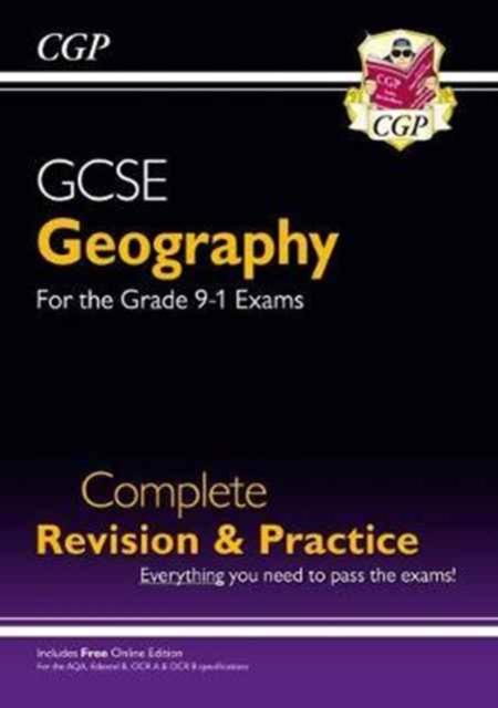 Grade 9-1 GCSE Geography Complete Revision & Practice (with Online Edition) Popular Titles Coordination Group Publications Ltd (CGP)