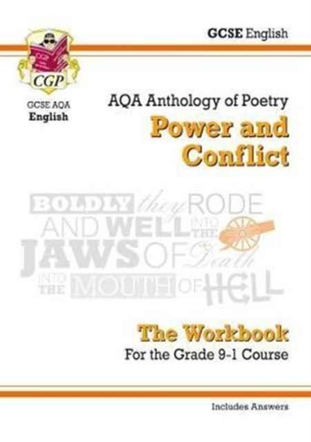 GCSE English Literature AQA Poetry Workbook: Power & Conflict Anthology (includes Answers) Popular Titles Coordination Group Publications Ltd (CGP)
