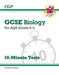 Grade 9-1 GCSE Biology: AQA 10-Minute Tests (with answers) Popular Titles Coordination Group Publications Ltd (CGP)