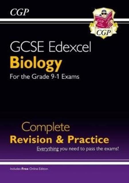 Grade 9-1 GCSE Biology Edexcel Complete Revision & Practice with Online Edition Popular Titles Coordination Group Publications Ltd (CGP)