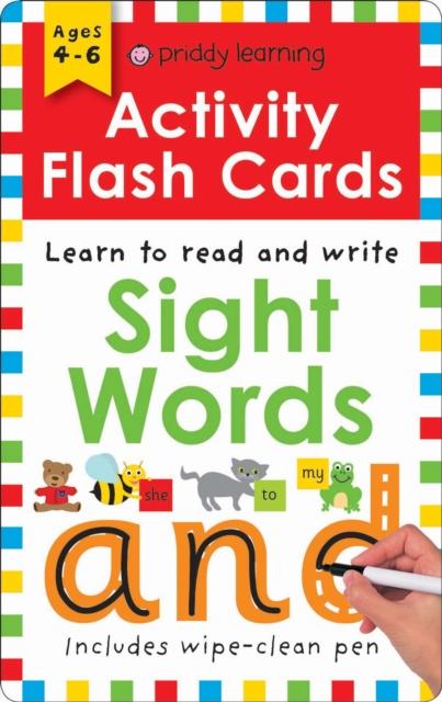 Activity Flash Cards Sight Words Popular Titles Priddy Books