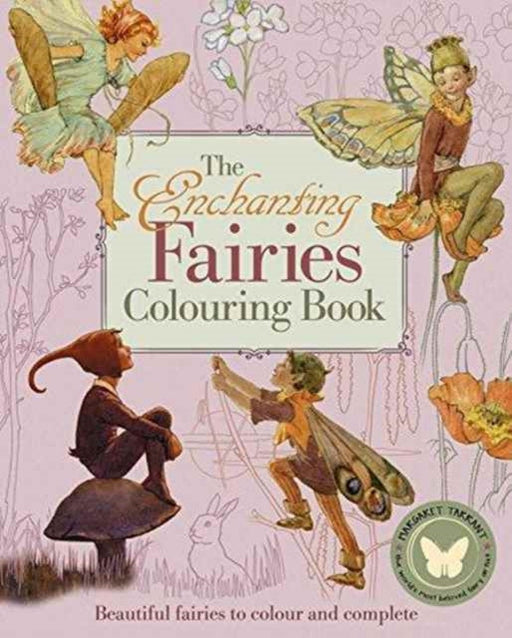 MINI Coloring Book ~ Enchanted ~ Magical Fairies Whimsical Fairy Houses &  Enchanted Garden & Forest: Midnight Edition | For Adults Teens Girls &  Women