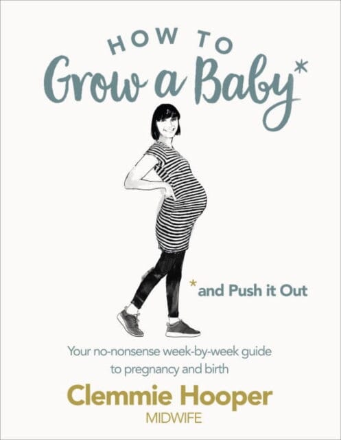 How to Grow a Baby and Push It Out: Your no-nonsense guide to pregnancy and birth by Clemmie Hooper Extended Range Ebury Publishing