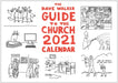 The Dave Walker Guide to the Church 2021 Calendar by Dave Walker Extended Range Canterbury Press Norwich